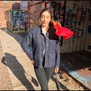 Eileen Fisher denim jacket